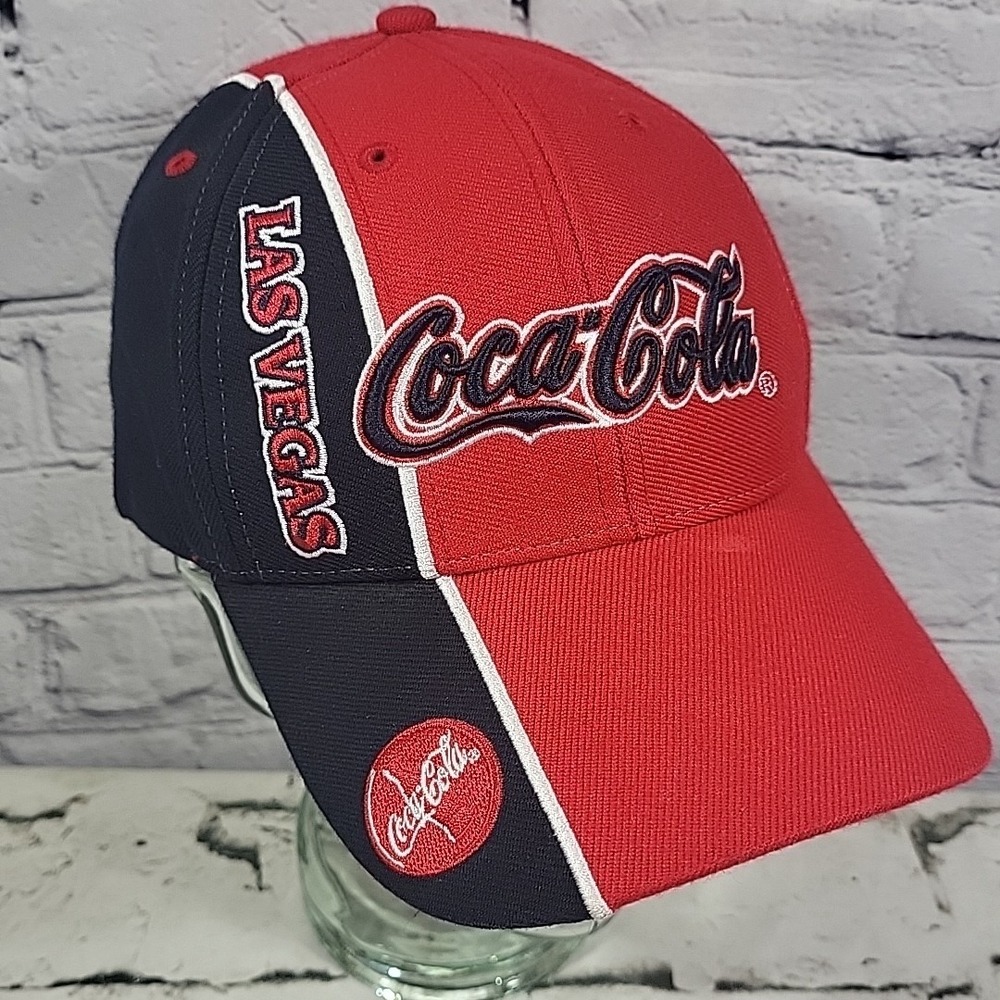 Coca-Cola Las Vegas Hat Unisex Red One‎ Size Advertising Travel Cap